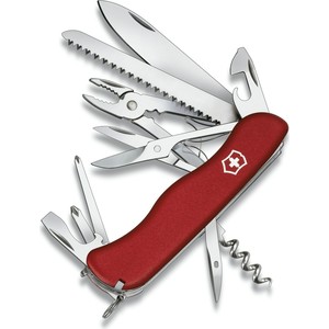 Нож перочинный Victorinox Hercules 0.9043 (с фиксатором лезвия 18 функций, красный) Нож перочинный Victorinox Hercules 0.9043 (с фиксатором лезвия 18 функций, красный)