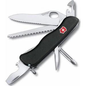 Нож перочинный Victorinox Trailmaster One Hand Wavy Edge 0.8463.MW3 (с фиксатором, 12 функций, черный) цена Нож перочинный Victorinox Trailmaster One Hand Wavy Edge 0.8463.MW3 (с фиксатором, 12 функций, черный) цены онлайн