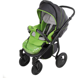 Коляска прогулочная Tutis Zippy Sport plus серый,зеленый