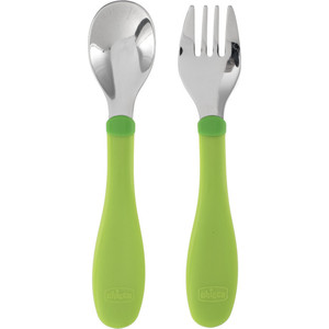 Набор для кормления Chicco из нержавеющей стали 18+, 310308026