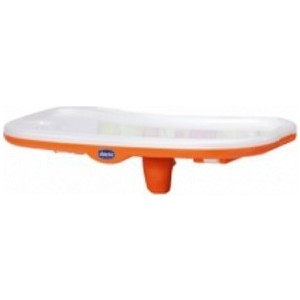 Столик к стульчику Chicco Polly New с разделителем оранжевый chicco polly 3в1