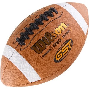 Мяч для американского футбола Wilson GST Official Composite WTF1780XB