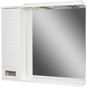 Шкаф-зеркало Домино Cube 80 Эл левый (DC5010HZ)
