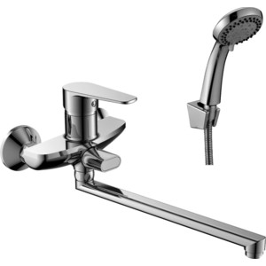 Смеситель универсальный Decoroom с поворотным изливом 300мм (DR69043)