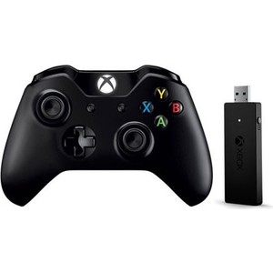 Геймпад Microsoft Xbox One Controller + Wireless Adapter for Windows (NG6-00003)
