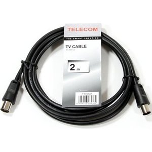 Кабель Telecom TTV9501-2M Coax (m)/Coax (f)2m