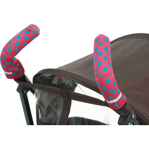 Чехлы Choopie CityGrips (Сити Грипс) на ручки для коляски-трости 371/4189 polka-dot pink polka dot crop cami
