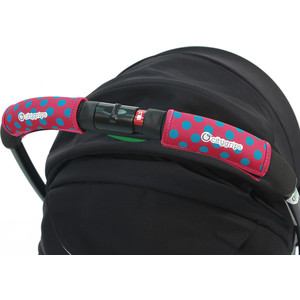 Чехлы Choopie CityGrips (Сити Грипс) на ручку для универсальной коляски 372/4196 polka-dot pink polka dot crop cami