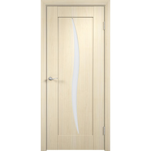 Дверь VERDA Стефани остекленная 2000х900 ПВХ Дуб белёный