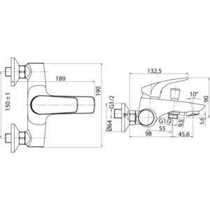 Смеситель Edelform Flor (FR1810) от ТЕХПОРТ Смеситель Edelform Flor (FR1810) от ТЕХПОРТ