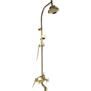 Душевая система Timo Nelson (SX-1090 Gold) душевая система timo polo sx 1100 black