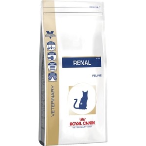 Сухой корм Royal Canin Renal RF23 Feline диета при хронической почечной недостаточности для кошек 2к