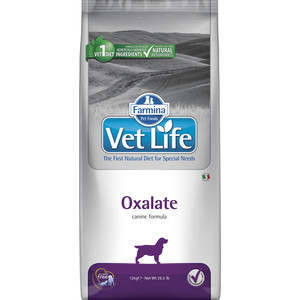 Сухой корм Farmina Vet Life Oxalate Canine диета при профилактики МКБ уратного, оксалатного и цистиного типа для собак 12кг (25388) Сухой корм Farmina Vet Life Oxalate Canine диета при профилактики МКБ уратного, оксалатного и цистиного типа для собак 12кг (25388)