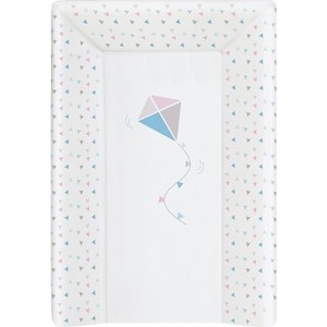 Матрас пеленальный Ceba Baby (Себа Беби) 70 см мягкий с изголовьем Kite bluepink W-103-070-023