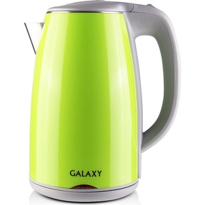 все цены на Чайник электрический GALAXY GL0307, зеленый онлайн