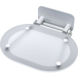Сиденье Ravak Ovo Chrom clear/white (B8F0000028)