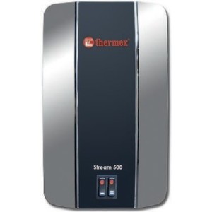 Электрический проточный водонагреватель Thermex Stream 500 combi chrome