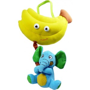 Развивающая игрушка Biba Toys Слон и банан BM658