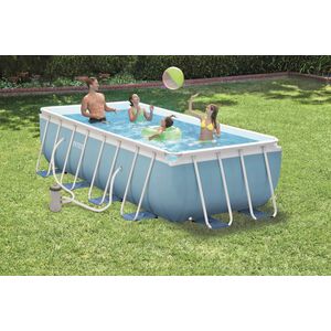 где купить Бассейн каркасный Intex 28316 Prism Frame 400х200х100 см по лучшей цене
