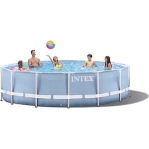 все цены на Бассейн каркасный Intex 28736/26736 Prism Frame 457x122 см онлайн