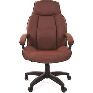 Офисное кресло Chairman 436 LT экопремиум коричневый
