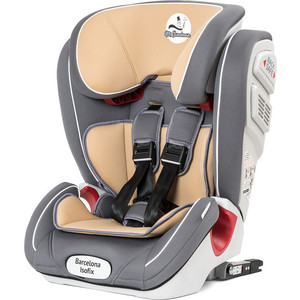 Автокресло Mr Sandman Barcelona Isofix Серый/Бежевый (AMSVBI-0659KRES1735) автокресло mr sandman mr sandman автокресло mars бежевый