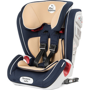 Автокресло Mr Sandman Barcelona Isofix Т. Синий/Бежевый (AMSVBI-0659KRES1736) автокресло mr sandman mr sandman автокресло mars бежевый