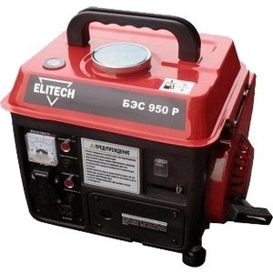 Генератор бензиновый Elitech БЭС 950Р