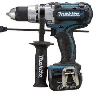 цены Аккумуляторная дрель-шуруповерт Makita DHP444RFE