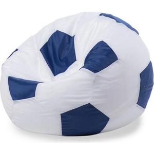 Кресло - мешок Мяч POOFF Оксфорд сине-белый