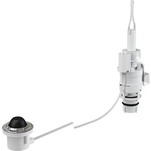 Кнопка пневматического смыва на расстоянии AlcaPlast ножное управление, металл, монтаж в пол (MPO12)