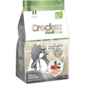Сухой корм Crockex Wellness Adult Medio-Maxi Chicken Meat & Vegetables & Fructs с курицей и рисом для собак средних и крупных пород 3кг (MCF3403) цена Сухой корм Crockex Wellness Adult Medio-Maxi Chicken Meat & Vegetables & Fructs с курицей и рисом для собак средних и крупных пород 3кг (MCF3403) цены онлайн