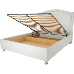 Кровать OrthoSleep Калифорния механизм и ящик белый 180х200