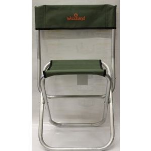 Стул Woodland Tourist ALU, 40 х 30 х 40 (70) см, складной, со спинкой (алюминий) ASM-002 asm 30 el