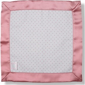 Комфортер платочек обнимашка SwaddleDesigns Baby Lovie - Flannel Bright Pink Dot (SD-009P)