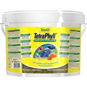 Корм Tetra TetraPhyll Flakes Complete Food for Herbivorous Fish хлопья для всех видов растительноядн