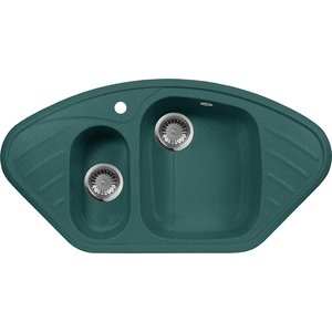 Кухонная мойка AquaGranitEx M-14 950х500 зеленый (M-14 (305))