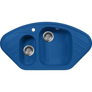 Кухонная мойка AquaGranitEx M-14 950х500 синий (M-14 (323))