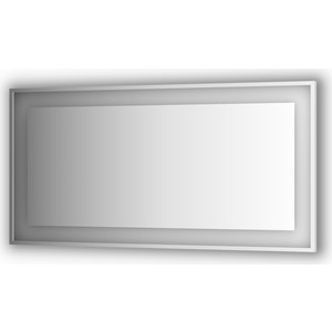 Зеркало в багетной раме поворотное Evoform Ledside со светильником 35,5 W 150x75 см (BY 2210) цена Зеркало в багетной раме поворотное Evoform Ledside со светильником 35,5 W 150x75 см (BY 2210) цены онлайн