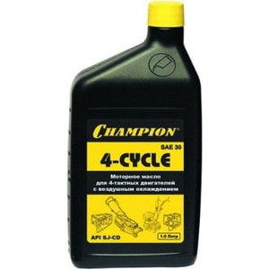 Масло 4-х тактное Champion SAE 30 1л минеральное (952810)