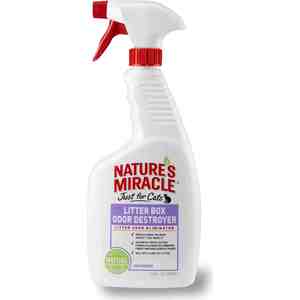 Спрей 8in1 Natures Miracle Litter Box Odor Destroyer для устранения запаха в кошачьем туалете 710мл