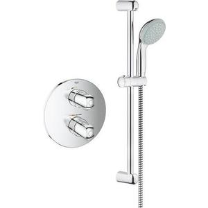 Термостат для душа Grohe Grohtherm 1000 New с механизмом, с душевым гарнитуром (34575000) Термостат для душа Grohe Grohtherm 1000 New с механизмом, с душевым гарнитуром (34575000)