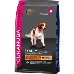 Сухой корм Eukanuba Adult Dog Small / Medium Breed Rich in Lamb and Rice с ягненком и рисом для взрослых собак мелких и средних пород 2,5кг Сухой корм Eukanuba Adult Dog Small / Medium Breed Rich in Lamb and Rice с ягненком и рисом для взрослых собак мелких и средних пород 2,5кг