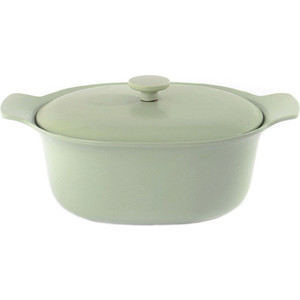 Кастрюля чугунная овальная с крышкой 22x28 см 5.2 л BergHOFF Ron (3900044) ron white rama