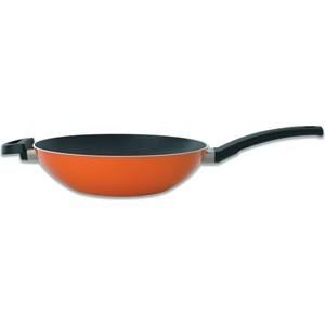 Сковорода-вок 28 см 3.2л BergHOFF Eclipse оранжевая (3700162)