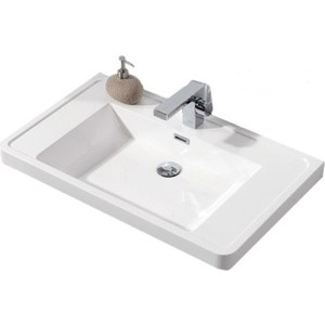 Раковина BelBagno Ancona-N 80 из искусственного мрамора (EA-800-LVB)