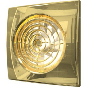 Вентилятор DiCiTi осевой вытяжной с обратным клапаном D 100 декоративный (AURA 4C Gold) Вентилятор DiCiTi осевой вытяжной с обратным клапаном D 100 декоративный (AURA 4C Gold)