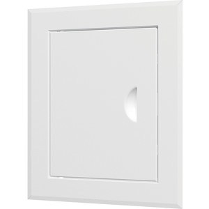 Люк-дверца EVECS ревизионная 310х460 с фланцем 250х400 с ручкой стальная с покрытием полимерной эмалью (ЛТ2540М)