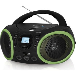 Магнитола BBK BX150BT черный/зеленый магнитола bbk bs15bt черный оранжевый