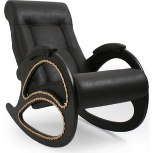 Кресло-качалка Мебель Импэкс МИ Модель 4 венге, обивка Dundi 108